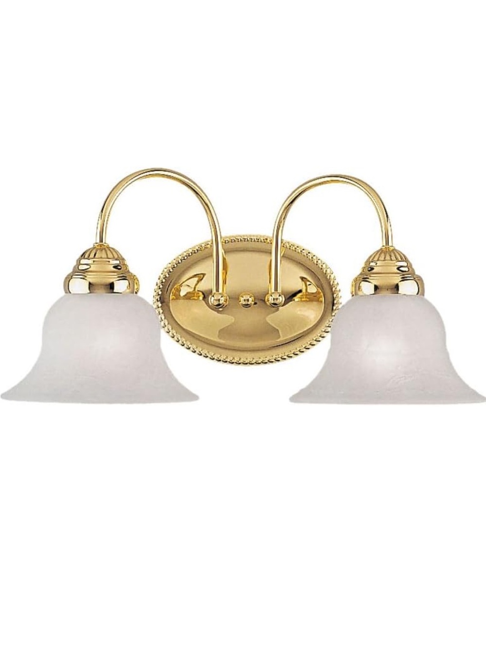 Livex Lighting 1532-02 Edgemont 2 Light
Vanity Polished Brass